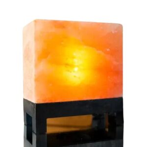 Rectangle Shape Himalayan Salt Lamp Certified Authentic