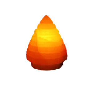 Mini USB Himalayan Salt Lamp Cone - Natural Pink Glow