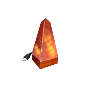 Natural Himalayan Salt Lamp - Mini USB Pink Salt Tower