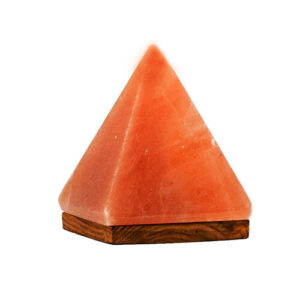 Pyramid Shape Himalayan Salt Lamp | Natural Pink Rock Salt