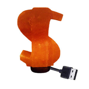 Dollar Shape Himalayan Salt Lamp MINI USB Night Light