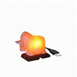 Himalayan Salt Lamp Bull Shape MINI USB - Best Quality