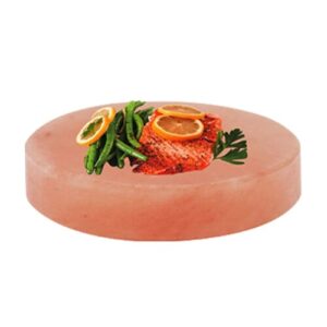 Cook Meals with Himalayan Salt Round Cooking Slab [10x10x2]